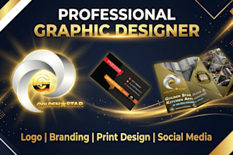 design a stunning logo and brand identity