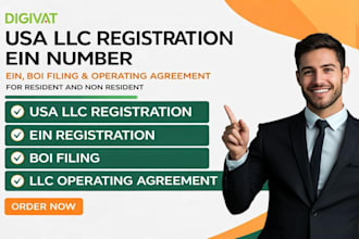 register US llc, llc formation, get ein for US and non US residents