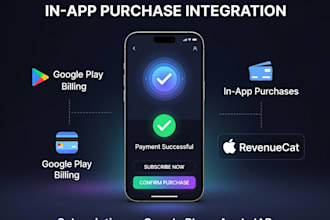 integrate in app purchases and subscriptions for android ios flutter