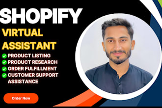 be your shopify virtual assistant store management