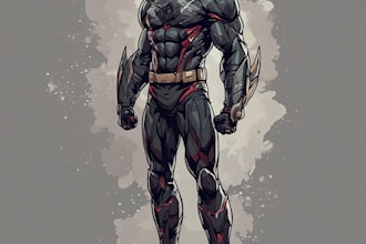 customized you in a superhero famous character