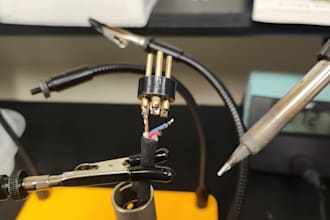 repair, terminate, and solder cables