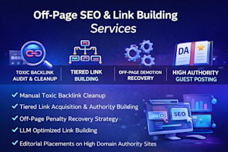 manage link building and toxic backlink cleanup for questionpro