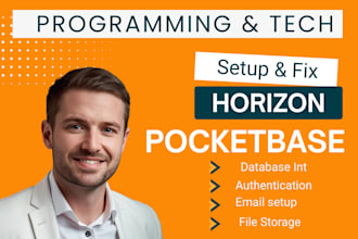 fix hostinger horizon database online store  pocketbase setup auth emails