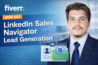 do linkedin lead generation, and prospect research using sales navigator