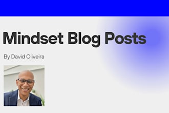 write mindset related articles for your blog