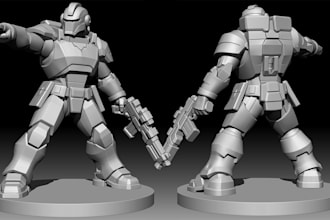 sculpt premium 3d printable characters and stl files