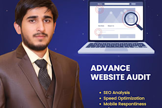 do advanced website SEO audit report for your website