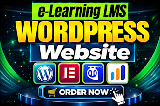 build wordpress lms website with learndash, buddyboss, tutor lms pro masterstudy
