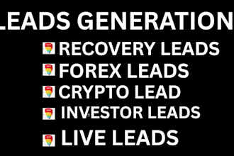 provide targeted forex recovery leads, forex leads hot forex recovery leads