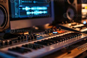 program realistic professional drums for your song