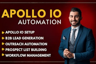 setup advanced apollo io for workflow and management automation