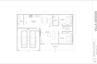 create a functional furniture layout and space planning