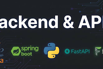 do backend development for you