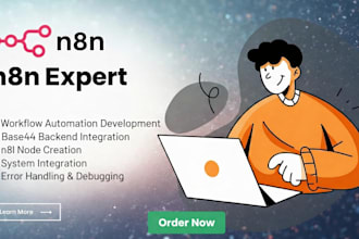 build custom n8n automation workflows