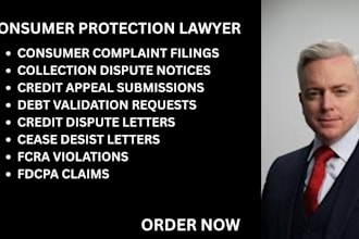 prepare consumer complaints, credit disputes and debt validation documents