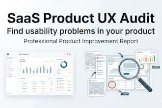 perform a professional product and UX audit for your saas or digital platform