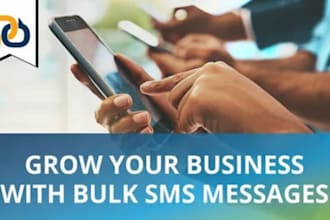 send bulk sms marketing, text messages, SMS campaigns, SMS blast, email blast