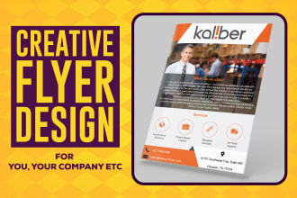 create professional flyer, bifold, trifold brochure design