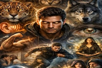 awaken your inner vampire morph superhuman powers, psychic vision, djinn binding