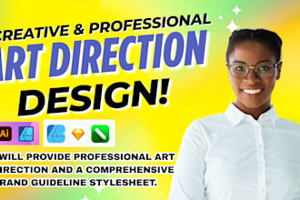 do professional art direction and a comprehensive brand guideline stylesheet