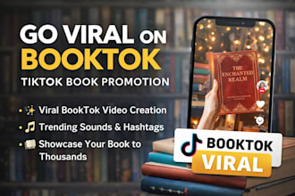 create viral aesthetic booktok video to promote your ebook on tiktok