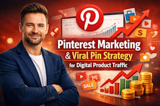 pinterest marketing and viral pin strategy for digital product traffic