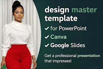 design master template for powerpoint canva or google slides
