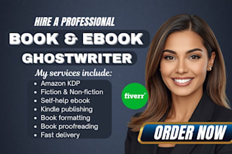 do book and ebook ghostwriting, ebook ghostwriter, ebook writer, self help ebook