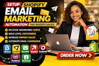 setup shopify email marketing brevo sendwill smartrmail sendivo pushowl omnisend