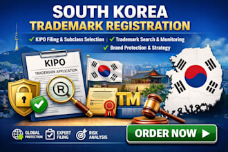 register your south korea trademark with kipo filing and class selection