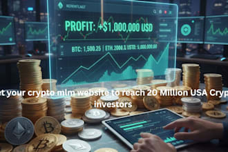 reach 20millions USA investors to crypto mlm ai trading bot crypto traffic