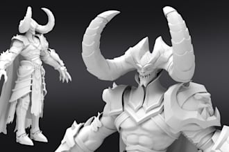design 3d character model 3d printable model stl files 3d model for 3d printing
