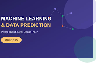 build a machine learning model for data prediction