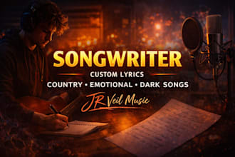 write lyrics for your song