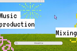 produce and mix your hyperpop, edm, breakcore, hiphop song