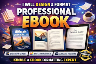 ebook formatting and layout design, book layout design, paperback formatting