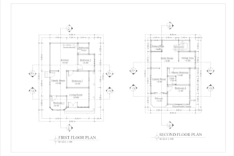 draw professional autocad floor plan