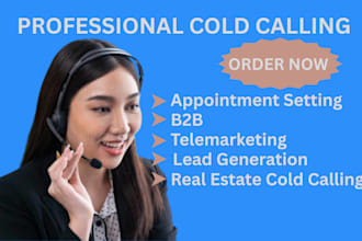 b2b cold calling telemarketing wholesales real estate cold call set appointment