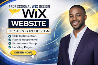 build wix website design wix studio website redesign wix business website design