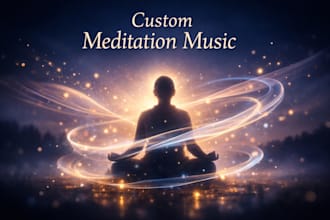 create custom meditation, relaxing piano music for sleep yoga and commercial use
