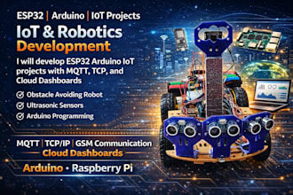 do esp32, arduino programming with mqtt, tcp, and cloud dashboard