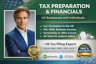 minimize your US tax filings for forms 1040, 1120, 5472, and US sales tax
