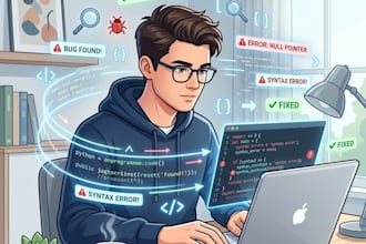 fix bugs in your python, java, or javascript code