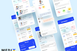 develop meditation app, hospital software, maternity app, medical nurse app