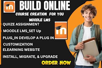 install, setup and customize your moodle lms online learning platform