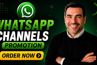 promote your new whatsapp channel for faster exposure