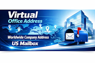 provide virtual office, company address worldwide, and US mailbox