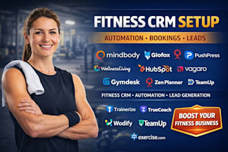 setup mindbody glofox wellnessliving pushpress hubspot vagaro gymdesk zenplanner