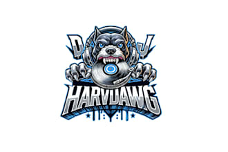 create wonderful and excellent dog logo design